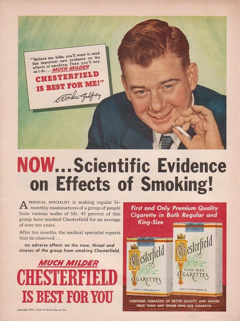 1950s Cigarette Ad