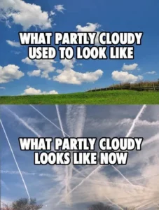 Partly cloudy